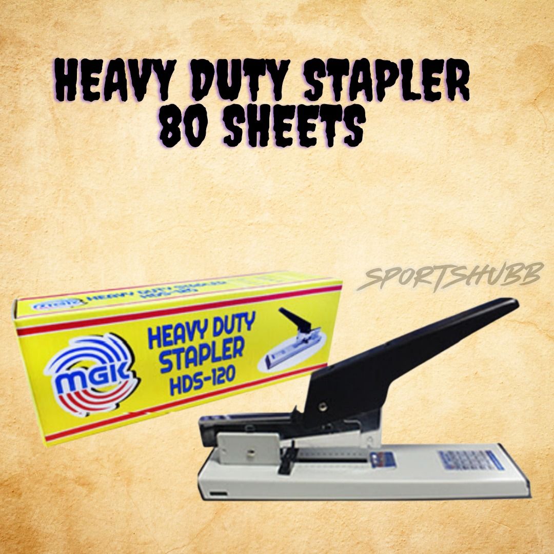 Heavy Duty Stapler (Category: Office & Business Technology) located in Quezon City. Submitted by mike10sitaldas (Listing ID 1469095199, Image 1). Description: Heavy Duty Stapler 6,000 Php - Heavy Duty Stapler 12,600 Php - Heavy Duty Stapler We Serve Wholesale / Retail Shipping: Nationwide Shipping fee will be shouldered by the customers. *SPORTS AND MUSICAL EQUIPMENTS * GYM EQUIPMENTS *OFFICE EQUIPMENTS.