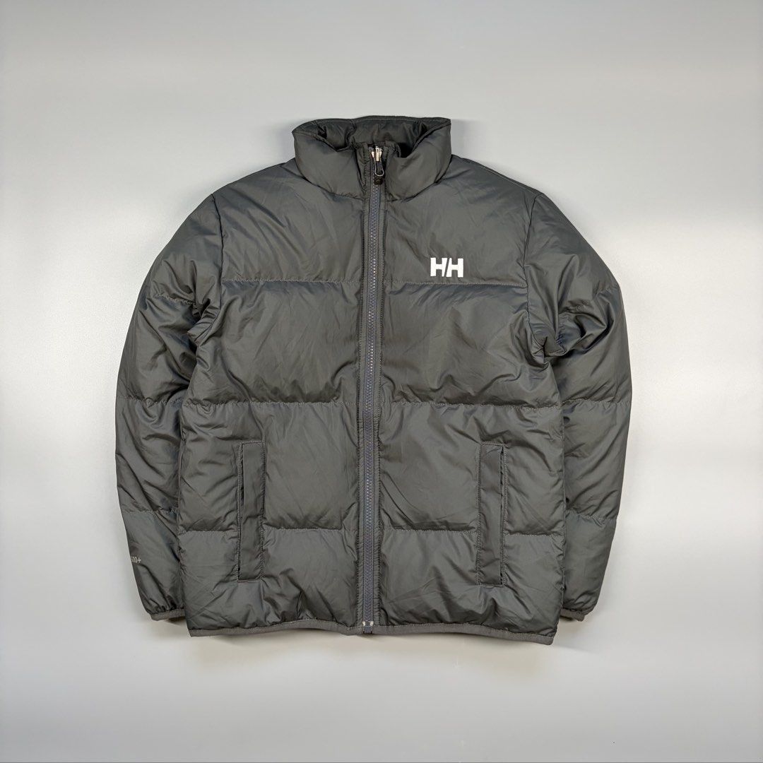 Helly Hansen Puffer Jacket 600+ Series (Category: Coats, Jackets and Outerwear) located in Cavite. Submitted by onebeancent (Listing ID 1469035440, Image 2). Description: Size: Medium Youth or Small (Women) Dimension: 17" Width | 21" Length Color: Grey Color Rate: 10/10 Issue: None Condition: Excellent Price: 1,650php Additional Shipping Fee (J&T Medium Pouch) 125php Luzon 145php visayas 185php mindanao.