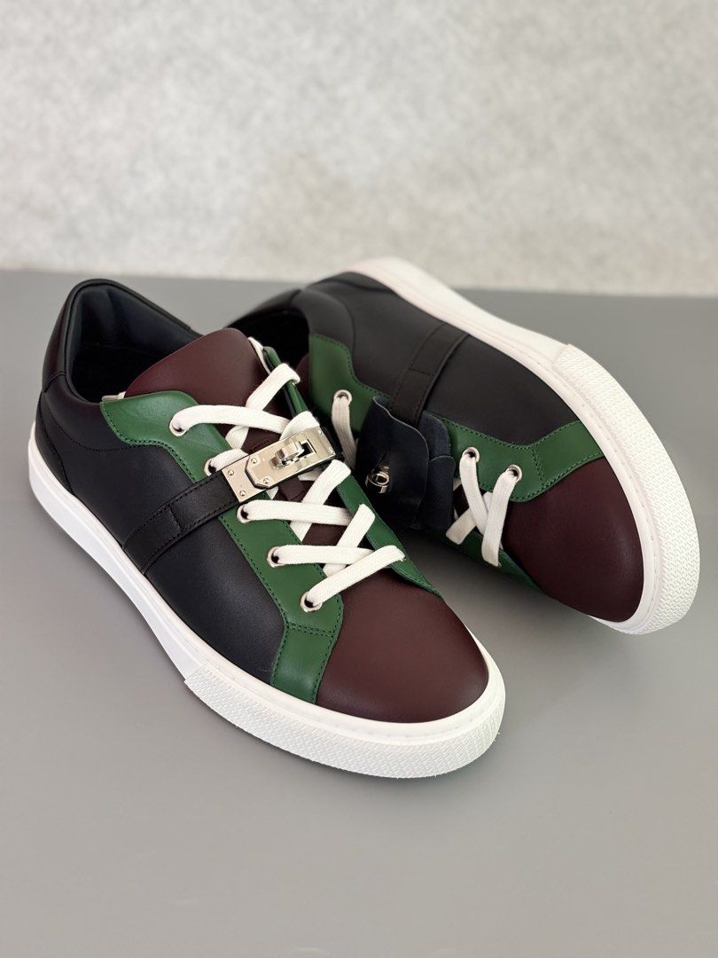 Hermes Day sneaker (Category: Sneakers & Footwear) located in Muntinlupa City. Submitted by ironman0907 (Listing ID 1469064492, Image 2). Description: Hermès Day Sneaker ‘Multicolore Marine’ Selling a brand new, 100% authentic Hermès Day Sneaker in the highly sought-after Multicolore Marine colorway featuring the iconic Kelly buckle. Product Details: Brand: Hermès Model: Day Sneaker (‘Multicolore Marine’) Size: EU 40.5 (US 7.5-8 equivalent) Condi