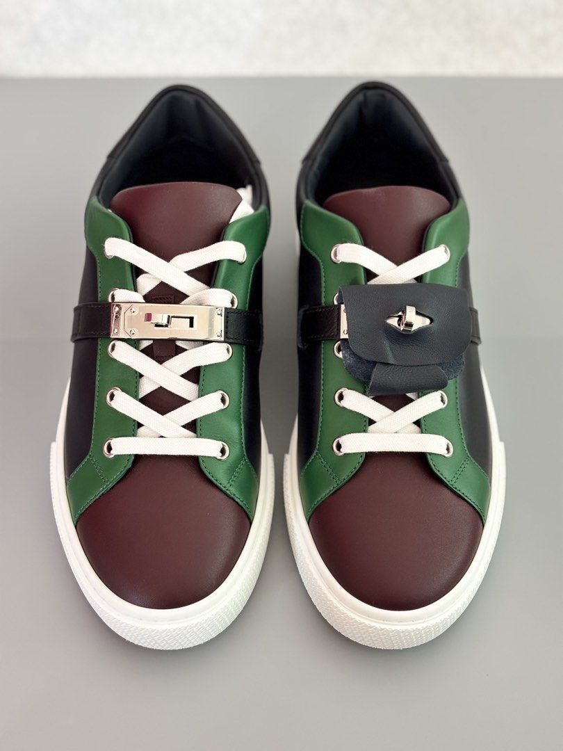 Hermes Day sneaker (Category: Sneakers & Footwear) located in Muntinlupa City. Submitted by ironman0907 (Listing ID 1469064492, Image 1). Description: Hermès Day Sneaker ‘Multicolore Marine’ Selling a brand new, 100% authentic Hermès Day Sneaker in the highly sought-after Multicolore Marine colorway featuring the iconic Kelly buckle. Product Details: Brand: Hermès Model: Day Sneaker (‘Multicolore Marine’) Size: EU 40.5 (US 7.5-8 equivalent) Condi