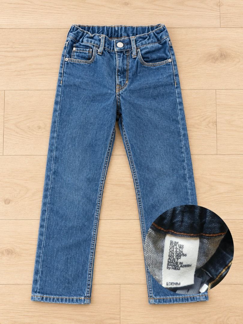 H&M DENIM PANTS (Category: Babies & Kids Fashion) located in Davao. Submitted by purple_stitch87 (Listing ID 1468964376, Image 1). Description: 6-7 Y.O LIKE NEW.