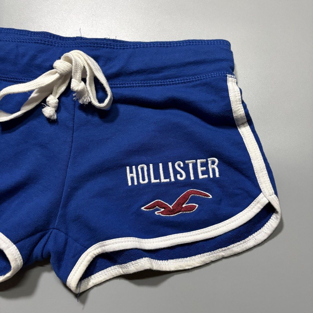 Hollister 2000s Dolphin Sweat Shorts (Category: Shorts) located in Tayabas. Submitted by tayabaskartell (Listing ID 1469158581, Image 2). Description: Hollister 2000s Dolphin Sweat Shorts Classic mid-2000s French terry dolphin shorts with embroidered seagull detailing. Hollister 2000s Dolphin Sweat Shorts These vintage low-rise lounge shorts were produced by Hollister California during the peak of 2000s mall-brand dominance. Constructed from pure
