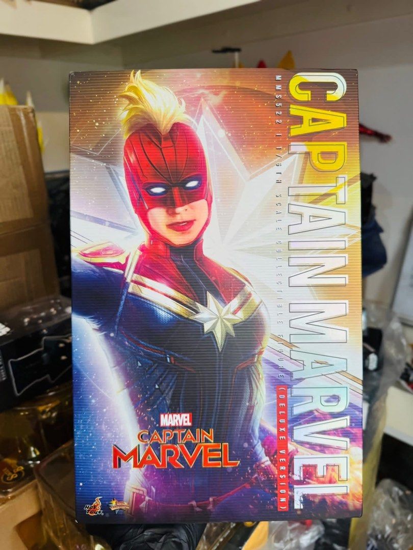 Hot toys Captain Marvel [Deluxe edition] (Category: Figurines & Statues) located in Paranaque City. Submitted by icko007 (Listing ID 1468965258, Image 1). Description: Hot toys Captain Marvel [Deluxe edition] Complete Accessories Dami Accessories Onyl issue Small tear sa armpit (see last pic d nman pansin) Price Php 4999 Only 🌲🎄 Dibs now Pay now /No Rush Shipping Location Paranaque Payment Gcash/Bpi Shipping Lalamove/Lbc Buyers Risk / Fee ‼️Sel