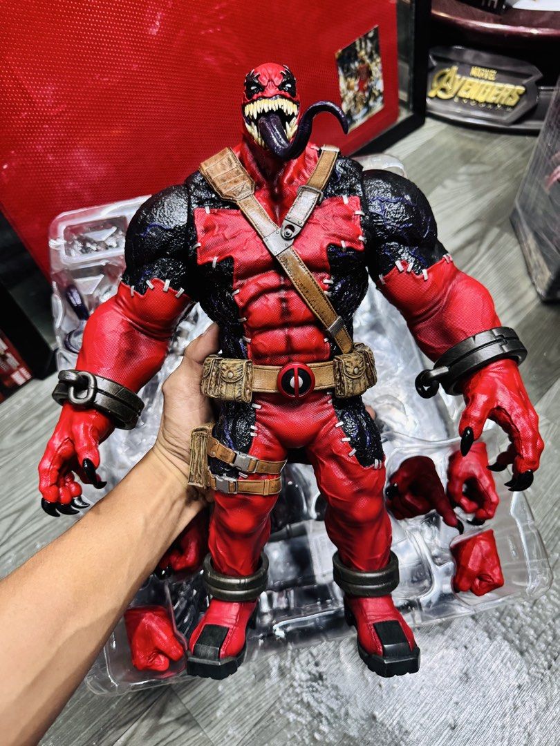Hot toys VenomPooL 1:6 (Category: Figurines & Statues) located in Paranaque City. Submitted by icko007 (Listing ID 1469088168, Image 3). Description: Hot toys VenomPool No issue Bib Price 12.5k Only No Rush Shipping /Dibs now pay now Location Paranaque Payment Gcash/Bpi Shipping Lalamove/Lbc Buyers Risk / Fee ‼️Seller is not responsible for: lost, stolen, or damaged packages..