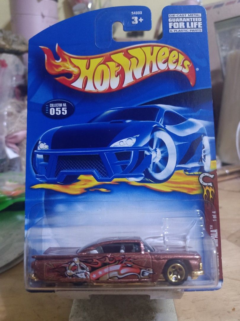 Hot Wheels (Category: Vehicle & Diecast Models) located in Dasmarinas. Submitted by jimzvcra (Listing ID 1469006916, Image 1). Description: Reading is Essential!!! '59 Chevy Impala Soft Corners Prices are Fixed Located at Dasmarinas, Cavite Payment via Gcash Deliver via: Renier Express LBC COP Lalamove (From Dasmarinas Cavite or PGH) Meetup by schedule (PGH, Waltermart Dasmarinas, DLSUMC, Avit Coffee near aguinaldo highway cor. tirona avenue).