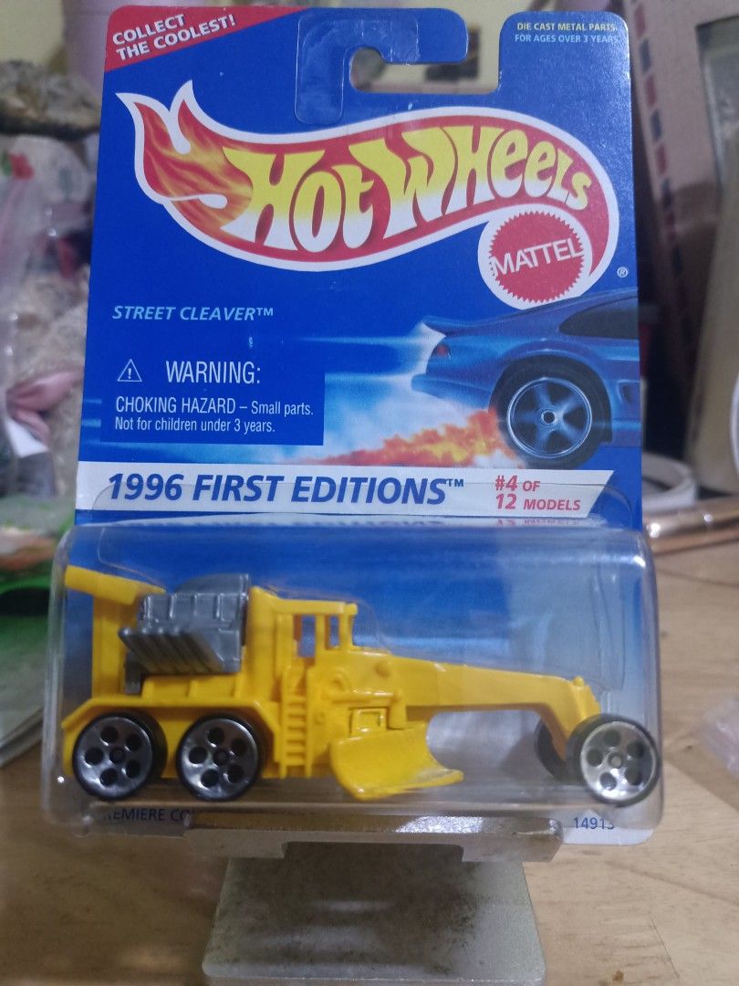Hot Wheels (Category: Vehicle & Diecast Models) located in Dasmarinas. Submitted by jimzvcra (Listing ID 1469013300, Image 2). Description: Reading is Essential!!! Street Cleaver 1st pic 110 Non mint card 2nd pic 120 Soft Corners Prices are Fixed Located at Dasmarinas, Cavite Payment via Gcash Deliver via: Renier Express LBC COP Lalamove (From Dasmarinas Cavite or PGH) Meetup by schedule (PGH, Waltermart Dasmarinas, DLSUMC, Avit Coffee near aguin