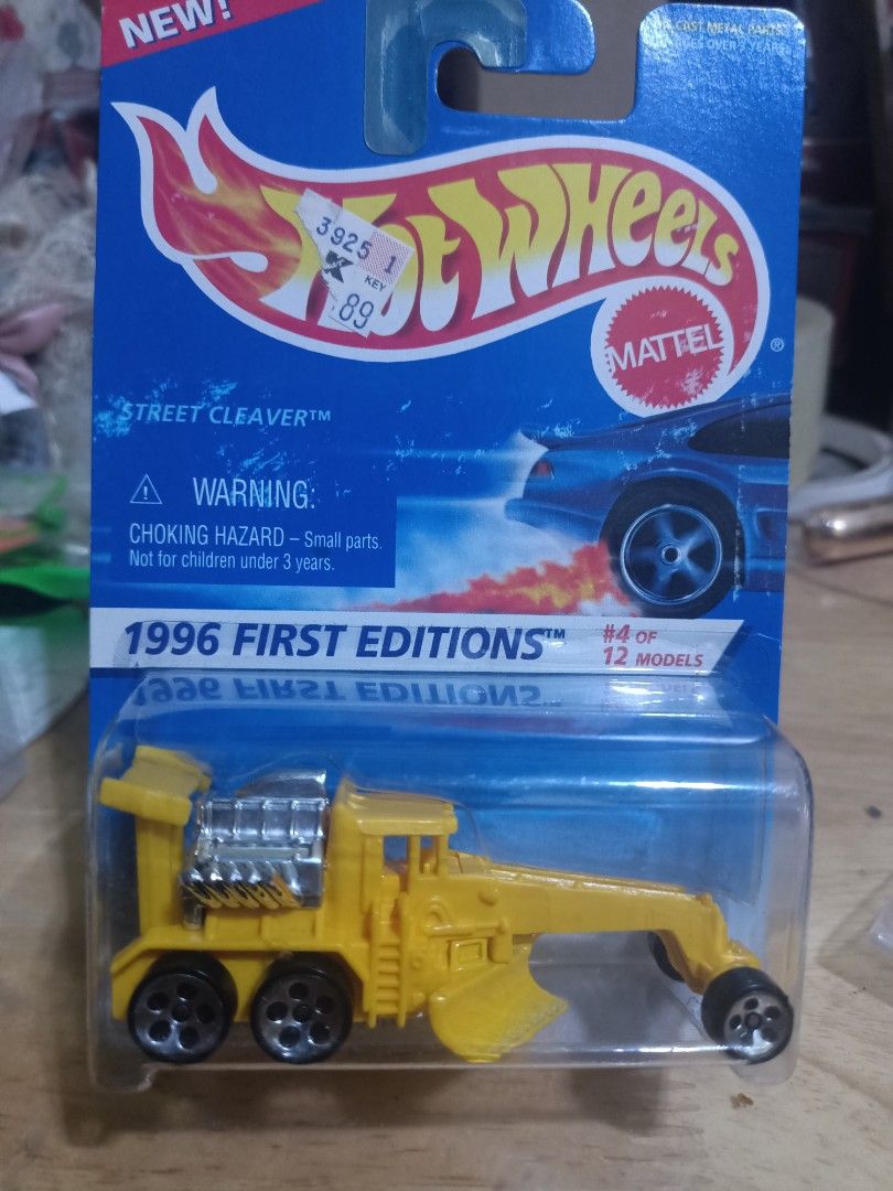 Hot Wheels (Category: Vehicle & Diecast Models) located in Dasmarinas. Submitted by jimzvcra (Listing ID 1469013300, Image 1). Description: Reading is Essential!!! Street Cleaver 1st pic 110 Non mint card 2nd pic 120 Soft Corners Prices are Fixed Located at Dasmarinas, Cavite Payment via Gcash Deliver via: Renier Express LBC COP Lalamove (From Dasmarinas Cavite or PGH) Meetup by schedule (PGH, Waltermart Dasmarinas, DLSUMC, Avit Coffee near aguin