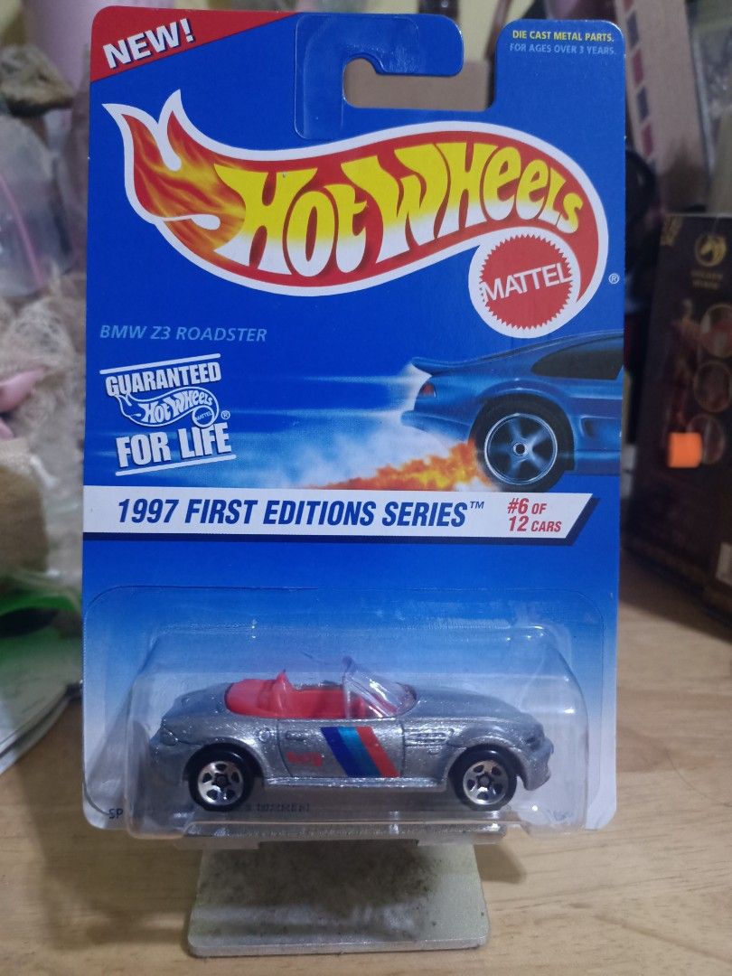 Hot Wheels (Category: Vehicle & Diecast Models) located in Dasmarinas. Submitted by jimzvcra (Listing ID 1469016422, Image 1). Description: Reading is Essential!!! BMW Z3 Roadster Soft Corners Metal base Prices are Fixed Located at Dasmarinas, Cavite Payment via Gcash Deliver via: Renier Express LBC COP Lalamove (From Dasmarinas Cavite or PGH) Meetup by schedule (PGH, Waltermart Dasmarinas, DLSUMC, Avit Coffee near aguinaldo highway cor. tirona a