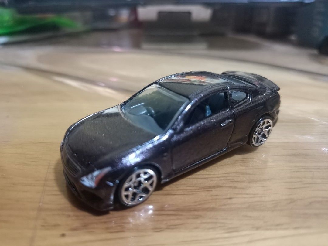 Hot Wheels (Category: Vehicle & Diecast Models) located in Dasmarinas. Submitted by jimzvcra (Listing ID 1469002864, Image 1). Description: Reading is Essential!!! '10 Infiniti G37 Near mint Prices are Fixed Located at Dasmarinas, Cavite Payment via Gcash Deliver via: Renier Express LBC COP Lalamove (From Dasmarinas Cavite or PGH) Meetup by schedule (PGH, Waltermart Dasmarinas, DLSUMC, Avit Coffee near aguinaldo highway cor. tirona avenue).