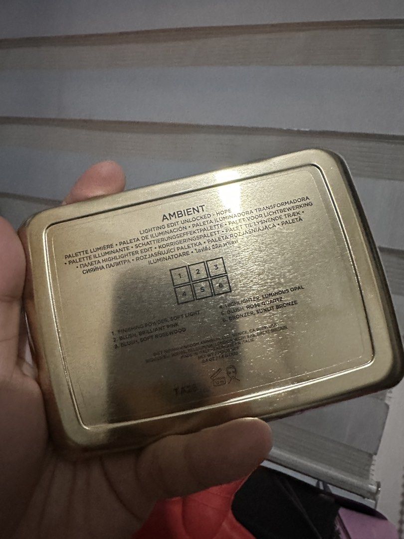 Hourglass Ambient Lighting Edit Unlocked - Hope (Category: Makeup) located in Quezon City. Submitted by ms.abbey (Listing ID 1469106854, Image 3). Description: Brand new Rfs- Impulsive buy .
