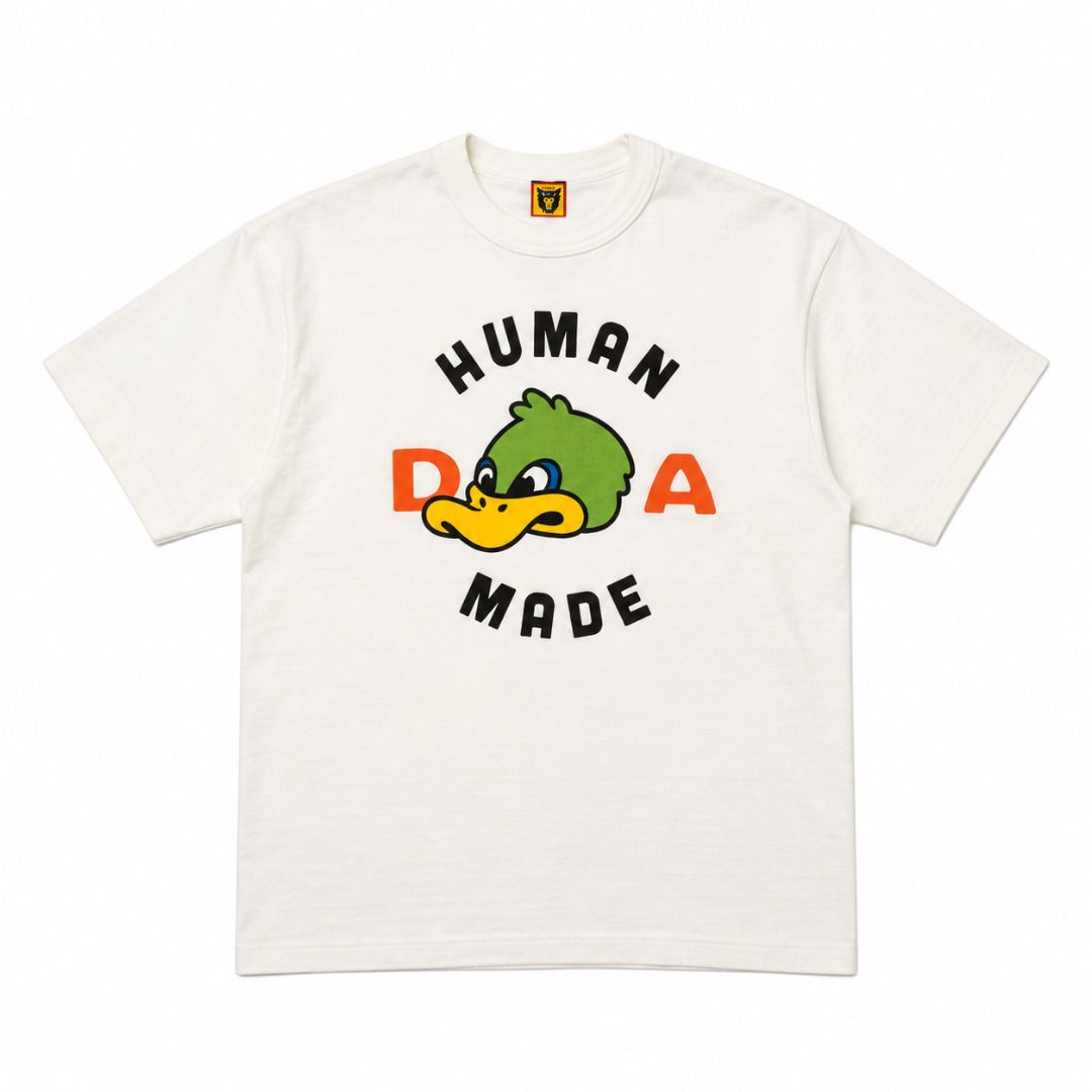 Human Made Green Head Duck T-Shirt (Category: Shirts) located in San Fernando. Submitted by fynder (Listing ID 1468994882, Image 1). Description: Human Made Green Head Duck T-Shirt Auth with tags and ziplock Available Sizes: S - XL Colorway : Black / White 💬 DM for more Photos or Size Chart 📦 Fast processing (Air cargo freight) 💬 More drops daily on IG: @fynder1 🔒 Buyer protection through Carousell — shop with confidence .