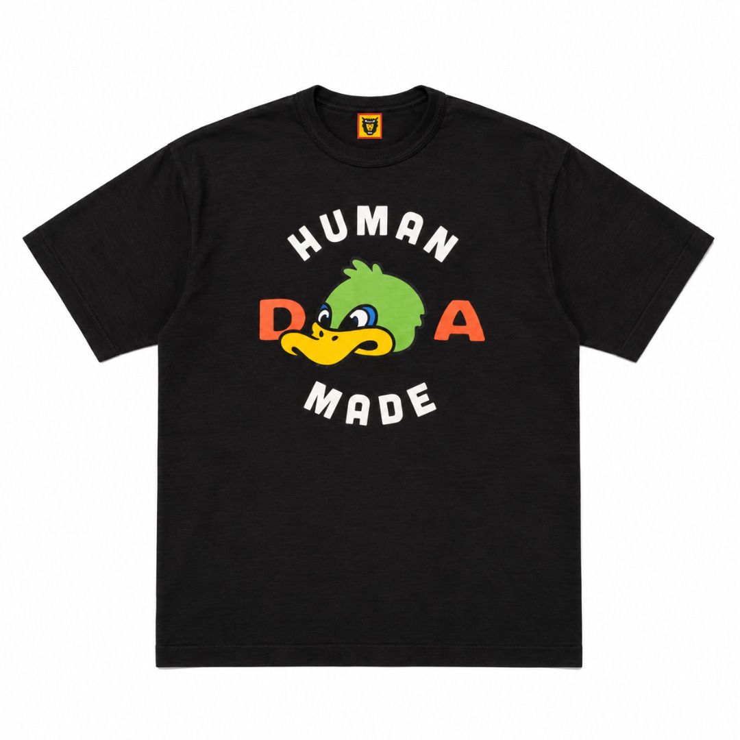 Human Made Green Head Duck T-Shirt (Category: Shirts) located in San Fernando. Submitted by fynder (Listing ID 1468994882, Image 3). Description: Human Made Green Head Duck T-Shirt Auth with tags and ziplock Available Sizes: S - XL Colorway : Black / White 💬 DM for more Photos or Size Chart 📦 Fast processing (Air cargo freight) 💬 More drops daily on IG: @fynder1 🔒 Buyer protection through Carousell — shop with confidence .
