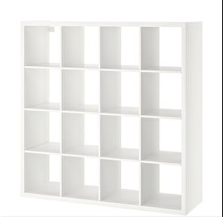 IKEA KALLAX 4x4 Shelving Unit Light Stained Oak Effect, 傢俬＆家居, 傢俬, 櫃子 ...