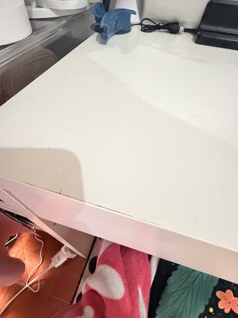 IKEA Micke Desk White 73x50cm (Category: Office Furniture & Fixtures) located in Manila. Submitted by fabulousa57353 (Listing ID 1468959941, Image 3). Description: - Dimensions: 73 x 50 cm - perfect for small spaces and dorms - Color: Clean, minimal white finish - Built-in drawer to keep your workspace clutter-free - Integrated cable outlet at the back for neat cord management - Ideal for compact bedrooms, study areas, or workstations.