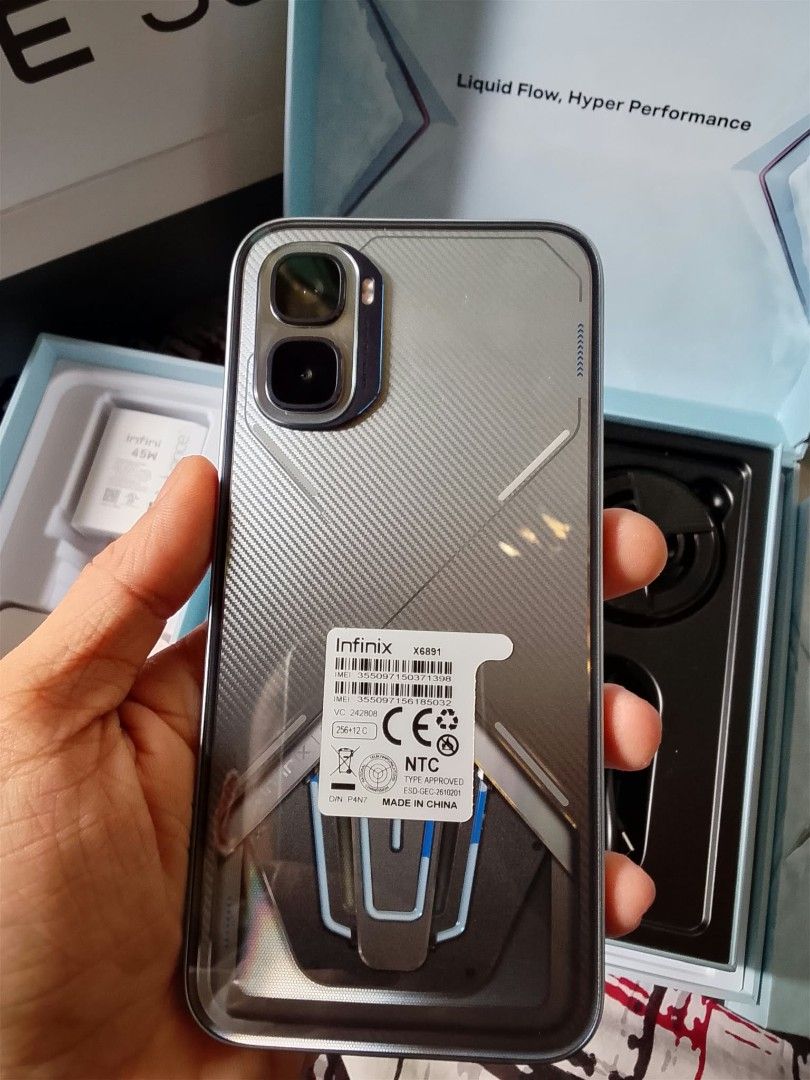 Infinix gt50 pro (Category: Android Others) located in Manila. Submitted by dalmacioni17292 (Listing ID 1469089318, Image 1). Description: brand new. as in hindi pa nagagamit bagong bago. naka hydrogel na din. rfs: ayaw ng color silver. sobrang ganda 😍 marikina area.
