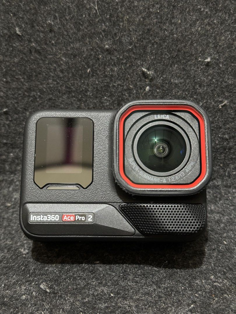 Insta360 Ace Pro 2 Action Camera Bundle (Category: Video Cameras) located in Caloocan City. Submitted by robarellano (Listing ID 1468998824, Image 1). Description: - Camera: Insta360 Ace Pro 2 action camera (tested and 100% working) - 2 Batteries - Storage: 128GB SanDisk Extreme PRO micro SD card - Original Lowepro bag - Grip Kit - 2 Batteries - Original Sandisk Extreme pro 128GB - Insta360 Mini 2-in-1 Tripod 2.0 - Telesin Neck mount - Wrist stra