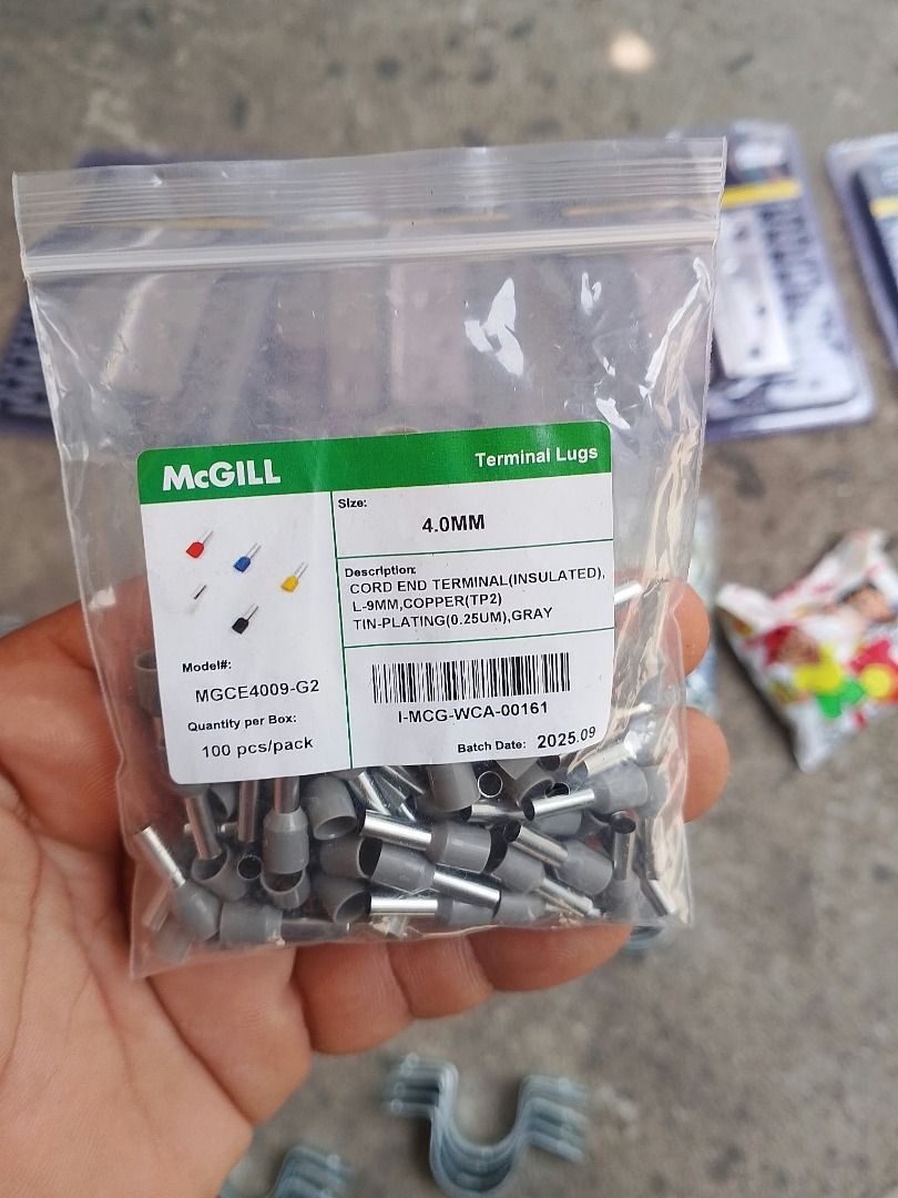 Insulated Ferrul Size: 4mm Grey (Category: Home Improvement Tools & Accessories) located in Manila. Submitted by 09171479278_elsie. (Listing ID 1468957940, Image 2). Description: Insulated Ferrul Size: 4mm Grey.