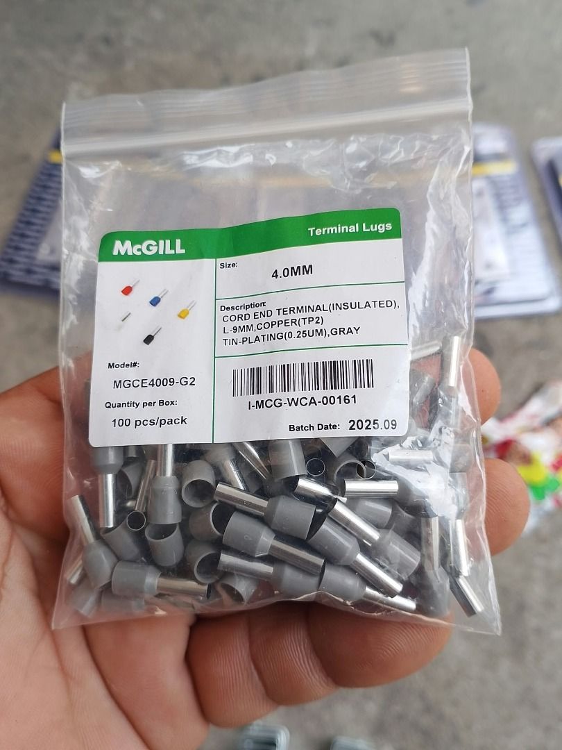 Insulated Ferrul Size: 4mm Grey (Category: Home Improvement Tools & Accessories) located in Manila. Submitted by 09171479278_elsie. (Listing ID 1468957940, Image 3). Description: Insulated Ferrul Size: 4mm Grey.