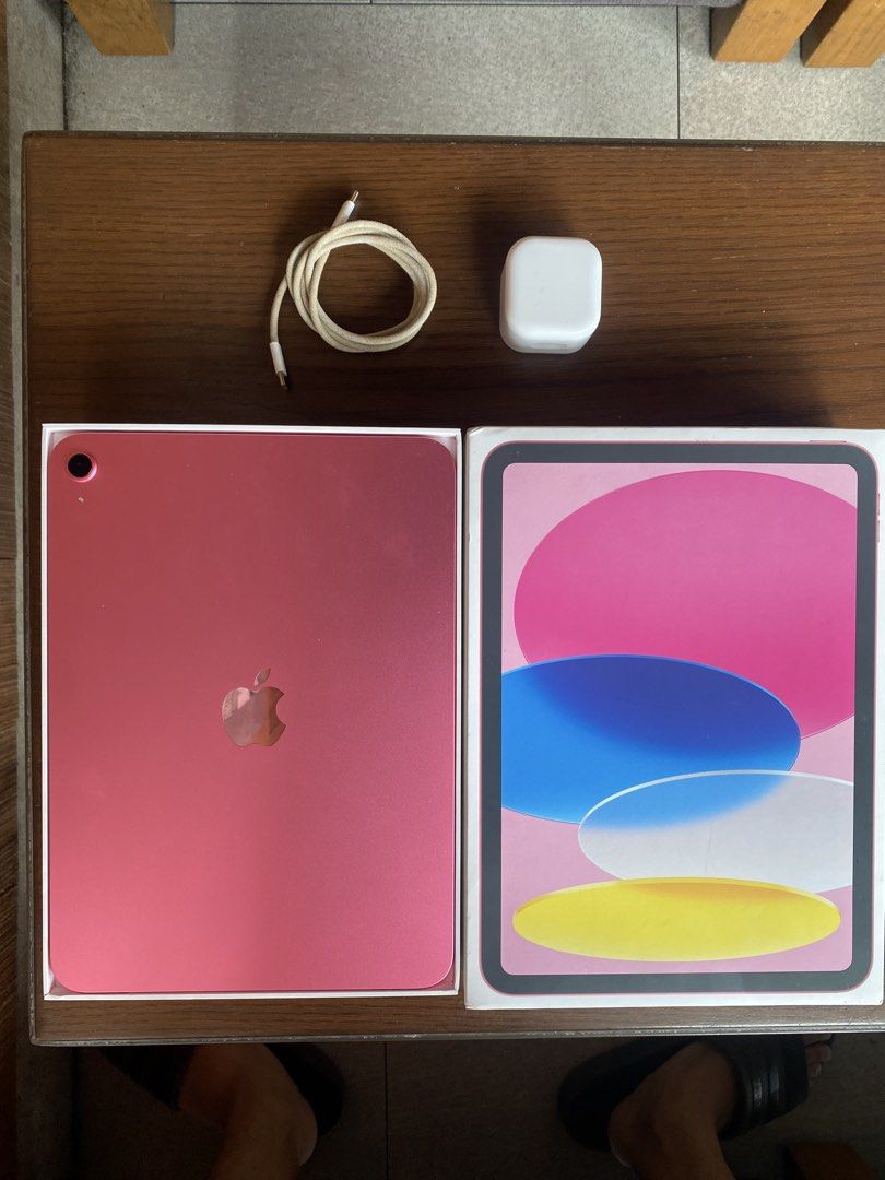 iPad A16 128GB MONTHS OLD! FRESH (Category: iPad) located in Manila. Submitted by cozart_ (Listing ID 1469100254, Image 1). Description: iPad A16 Pink 128GB ZP/A Local Variant 98BH orig! (low cc) Underwarranty until Nov 28, 2026 Truetone✅ Touch ID✅ no history of repair unli check unli reset makinis pa sa'yo Inclusions: Orig Box (same serial) Orig Apple Adaptor Orig Cord 24k nego pasig loc.