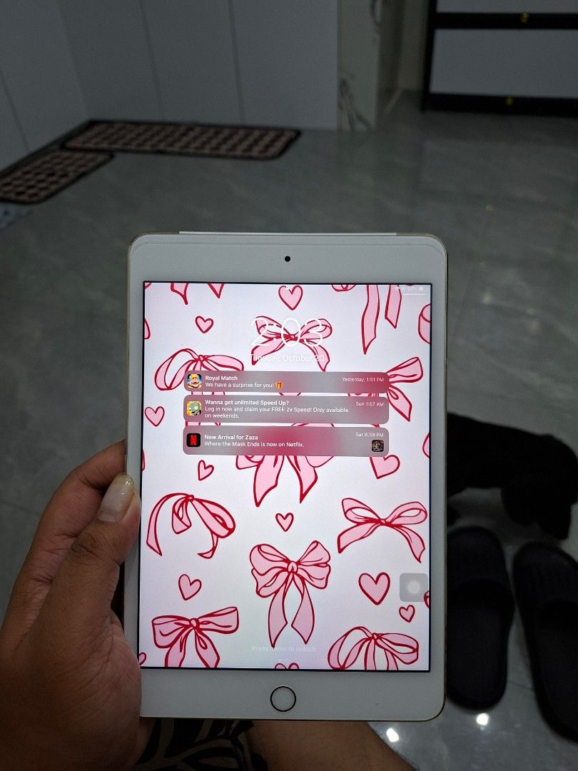 Ipad Mini 4 (Category: iPad) located in Manila. Submitted by erzajoimac67853 (Listing ID 1469132136, Image 3). Description: Ipad Mini 4 128 GB WiFi and Sim slot 15.8.8 .