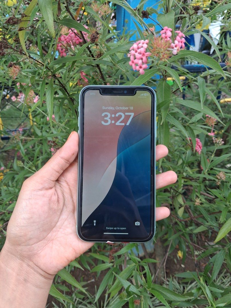 Iphone 11 64GB (Category: iPhone 11 Series) located in Quezon City. Submitted by k_endayaa (Listing ID 1468959137, Image 2). Description: Iphone 11 64GB preowned Mint green True tone working 100% battery health Issue: No face id Cant update to latest version (naka ios 18 sya) Cant reset Other than that good po ang phone linaw camera walang ibang issue yang nabanggit lang po. Meet up quezon city. Thank u .