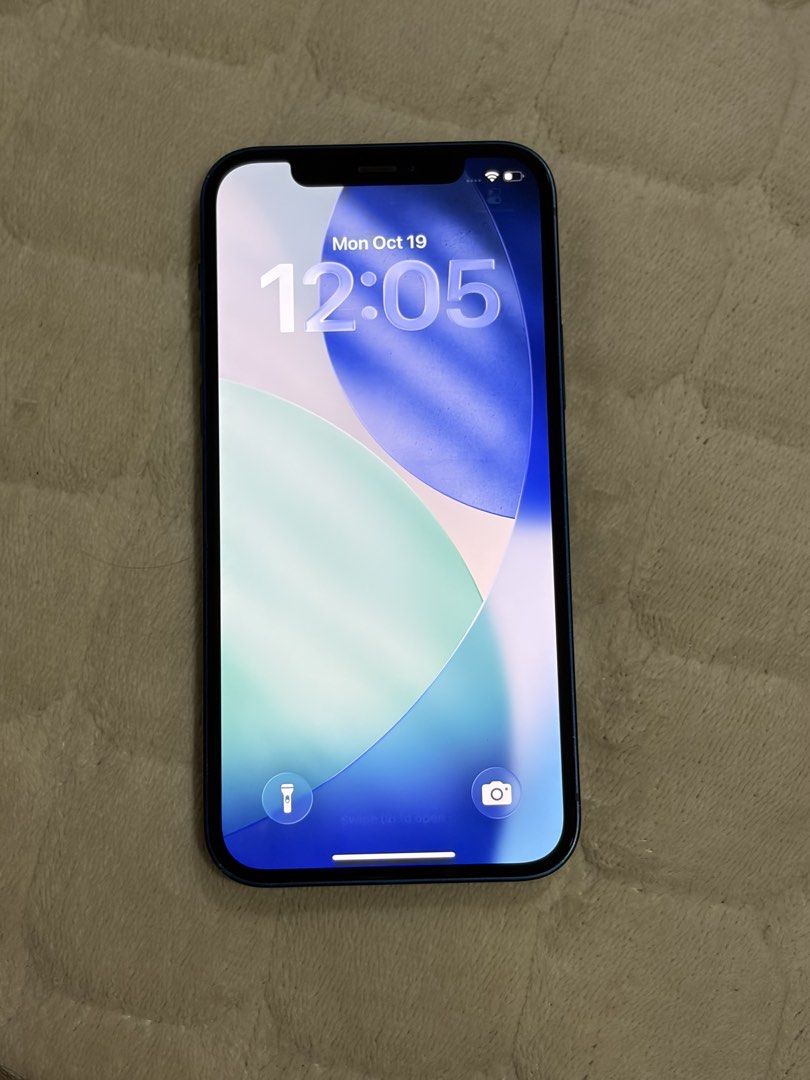 iPhone 12 64gb Blue (Category: iPhone 12 Series) located in Cavite. Submitted by byestuffph (Listing ID 1468994551, Image 1). Description: iPhone 12 64gb (SMART locked) Negotiable 🔆 📌 NO major issues except for scratches as seen in pics 📌 BH: 71% 📌 Never been opened/repaired 📌 Unit only 📌 RFS: Upgraded .