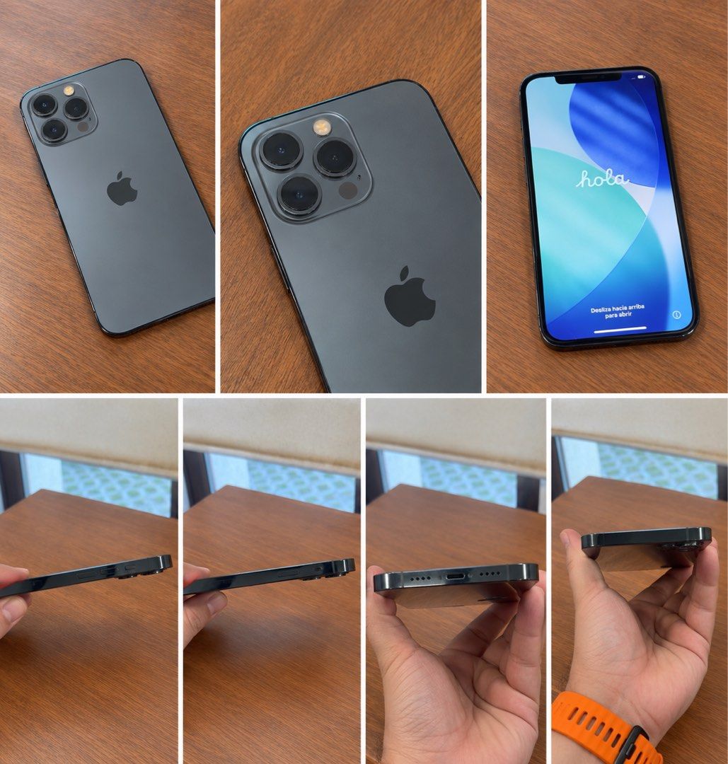 iPhone 12 Pro Max 256 GB FOR SALE! (Category: iPhone 13 Series) located in Angeles City. Submitted by flipitwihthjose (Listing ID 1468959612, Image 1). Description: 📱 iPhone 12 Pro Max 256GB — ₱17,000 Negotiable * Battery health: 75% * Earpiece has a crackling/distorted sound during calls * Minor scuffs and dents * Back glass has been repaired * Camera works properly * All other functions work properly Inclusions: Charger + USB-C to Lightning ca
