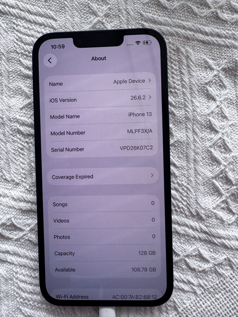 Iphone 13 128 gb (Category: iPhone 13 Series) located in Manila. Submitted by marialigaya___ (Listing ID 1468961123, Image 2). Description: Iphone 13 128gb NEED BYPASS for personal use only ALL WORKING ALL ORIGINAL PARTS ORIGINALLY FROM MALAYSIA 98 BATT HEALTH PM SA PRICE NEGOTIABLE NAMAN.
