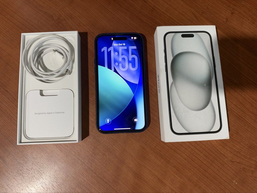 iPhone 15 plus 128 GB BLACK open (Category: iPhone 15 Series) located in Manila. Submitted by buymenowasap (Listing ID 1468960009, Image 1). Description: For sale only iPhone 15 plus 128 GB 6.7 inch display BLACK color Open Line Used but still in great working condition Very smooth, looks almost good as new without the casings With case, tempered glass and camera lens covers since day 1 Batt health NORMAL, 84% max capacity RFS recently upgraded M