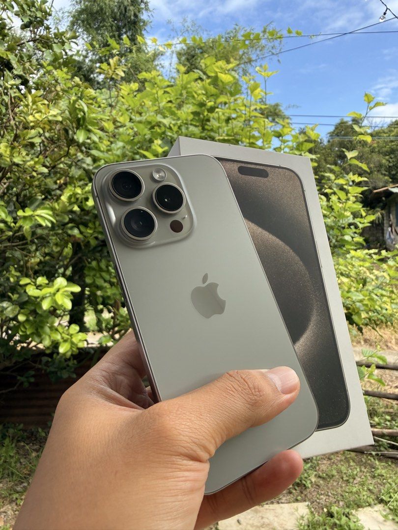 Iphone 15 Pro 128Gb Factory Unlocked NO ISSUES (Category: iPhone 15 Series) located in Malolos. Submitted by wendellari51244 (Listing ID 1469009430, Image 2). Description: Iphone 15 Pro for sale 138Gb Factory Unlocked Local Unit NTC Smooth like new parin No scratches kahit sa screen 84% Original Batt Health Complete ORIGINAL inclusions Free: Case.