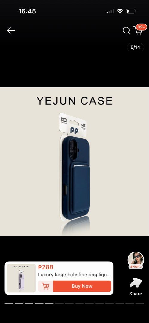 Iphone 15 Pro Case (Category: Cases & Sleeves) located in Manila. Submitted by yennnn.mm (Listing ID 1469060220, Image 3). Description: just got it today! RFS: wrong case :( .