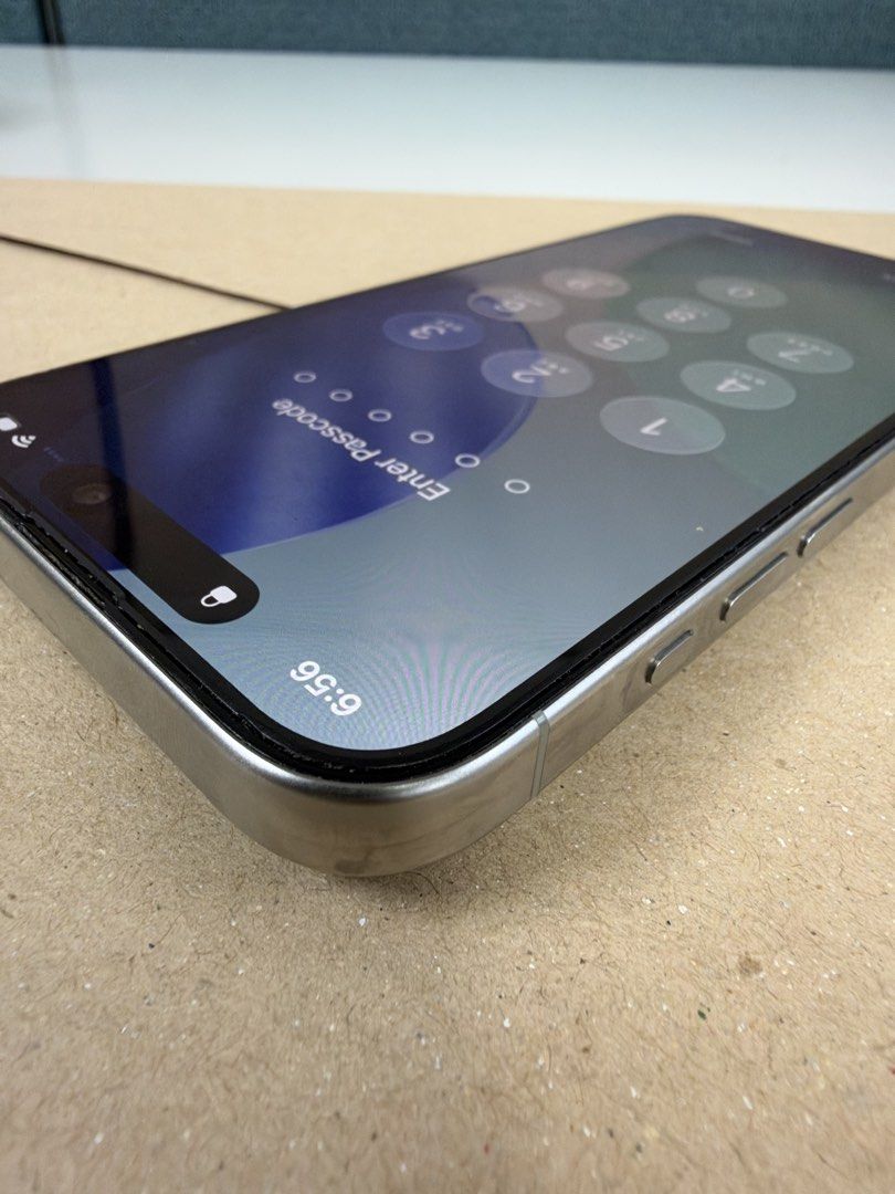 iPhone 15 Pro - RUSH SALE (Category: iPhone 15 Series) located in Quezon City. Submitted by papapao22 (Listing ID 1468941951, Image 3). Description: IPhone 15 Pro Open-line Phone and Box available No dents with Screen Protector since Day 1 Reset all you want pwede sa maselan Negotiable .