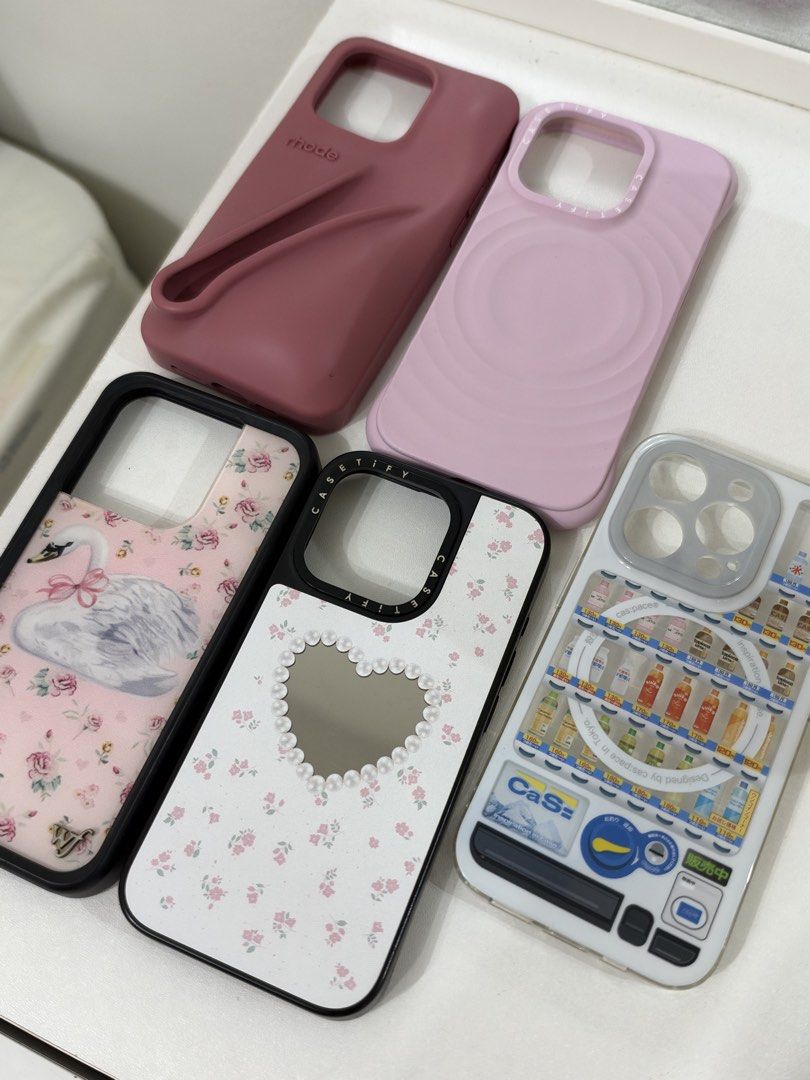 Iphone 15 pro case girly pop bundle (Category: Cases & Sleeves) located in Lucena. Submitted by closetbysd (Listing ID 1468964554, Image 1). Description: ALL AUTHENTIC ✨ Can send more photos if interested RFS phone upgrade.