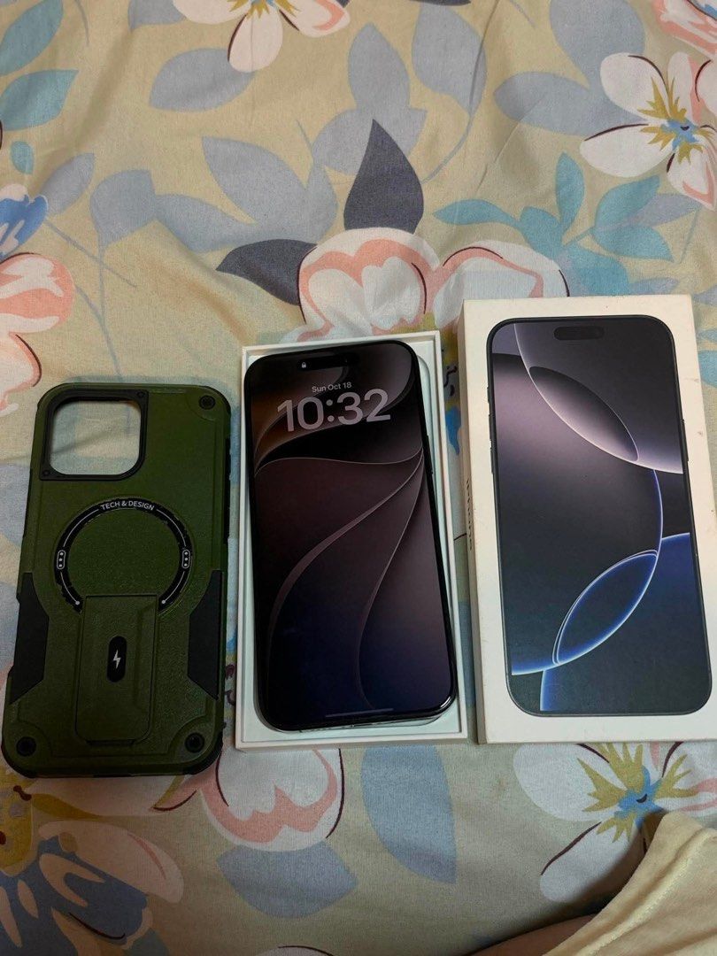 Iphone 16 pro max 256gb (Category: iPhone 16 Series) located in San Pedro. Submitted by jandiinotfound (Listing ID 1468957979, Image 3). Description: FOR SALE! iPhone 16 Pro Max - 256 GB - 89% BH - No Sim Restriction - Face ID Working - With Cord and Box PM for more info 💌 📍San Pedro, Laguna Rfs. Upgrade.