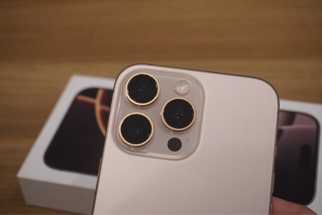 iPhone 16 pro max - 512 gb (Category: iPhone 16 Series) located in Mabalacat. Submitted by destne (Listing ID 1468975347, Image 3). Description: Price: ₱55,000 (slightly negotiable) * Storage: 512GB * Color: Desert Titanium * SIM: Physical SIM + eSIM * Network: Openline / Factory Unlocked * Battery Health: 92% Condition: * Screen: Clean and scratch-free * Back & Lenses: Spotless matte glass and clear camera rings * Frame: Micro / unnoticeable hai