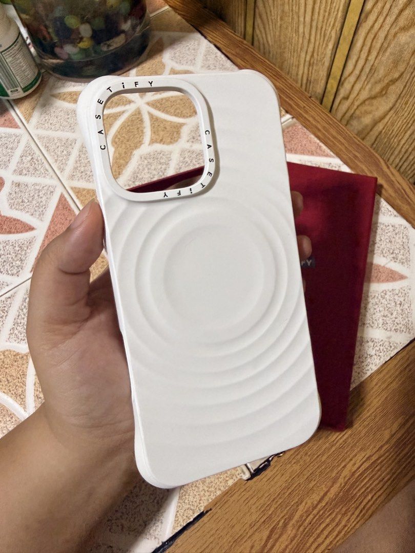 iPhone 16 Pro Max — Casetify White Ripple Case (Category: Cases & Sleeves) located in Dasmarinas. Submitted by andrae03 (Listing ID 1469028786, Image 2). Description: .