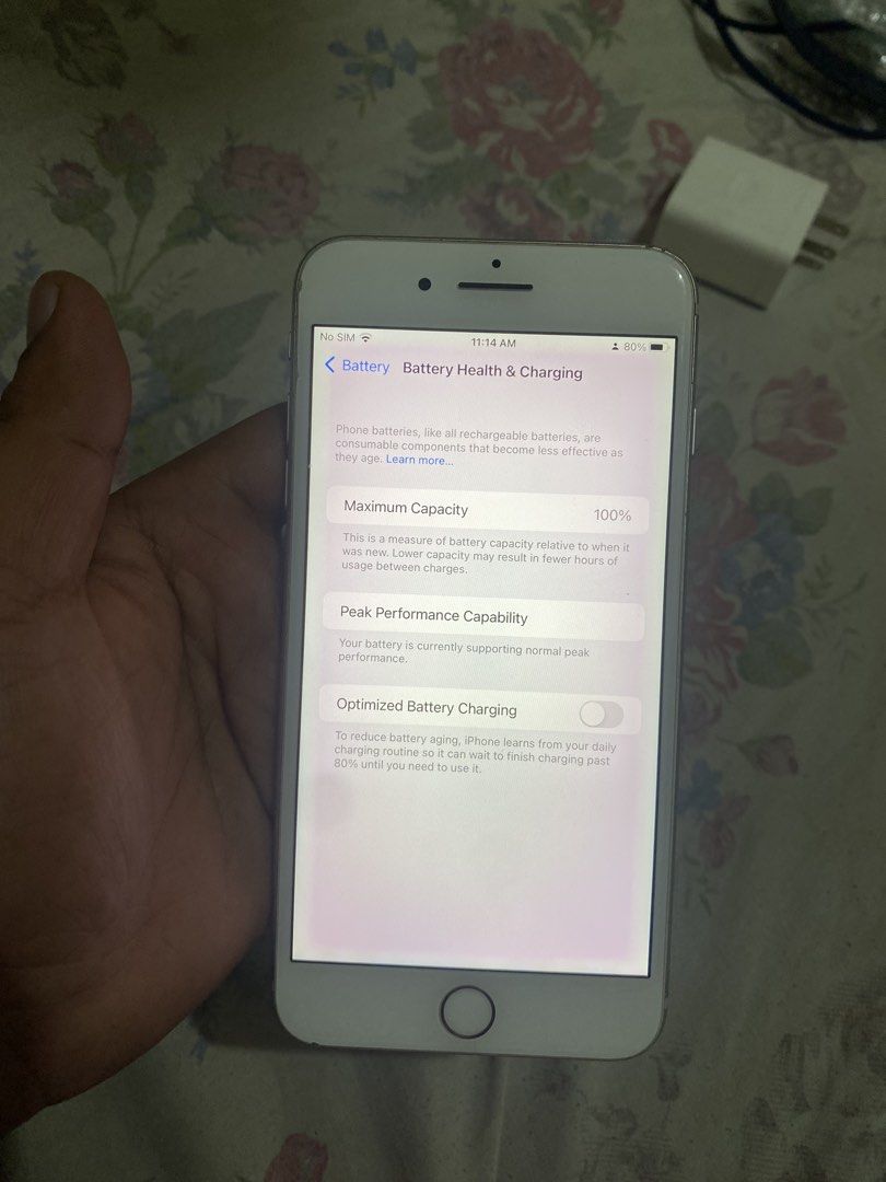 iPhone 8Plus 64GB PPA VARIANT NTC (Category: iPhone 8 Series) located in Pasig City. Submitted by marcrafael (Listing ID 1469135123, Image 1). Description: REPOST AND REPRICE OPEN FOR SWAP! FOR SALE: iPhone 8 Plus 64GB Selling Price: ₱4,499 FIRM PRICE! Specifications & Features: ✅ 64GB Storage ✅ 100% Battery Health newly replaced ✅ True Tone Working ✅ Fingerprint / Touch ID Working ✅ No Hidden Issues Issue: ⚠️ Screen has a slight yellowish tint. 