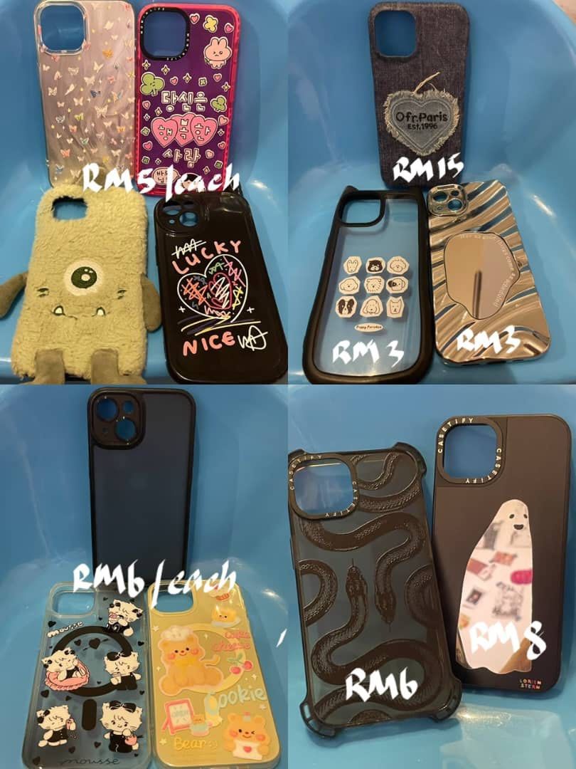 iPhone case (Category: Cases & Covers) located in Kuala Lumpur. Submitted by janezzz09 (Listing ID 1469010277, Image 3). Description: ❗️Price in pictures ❗️ Model: iPhone 13, 16 and 16pro 📌Can pm me if interested // I used one/two time only, so the phone case is like new.