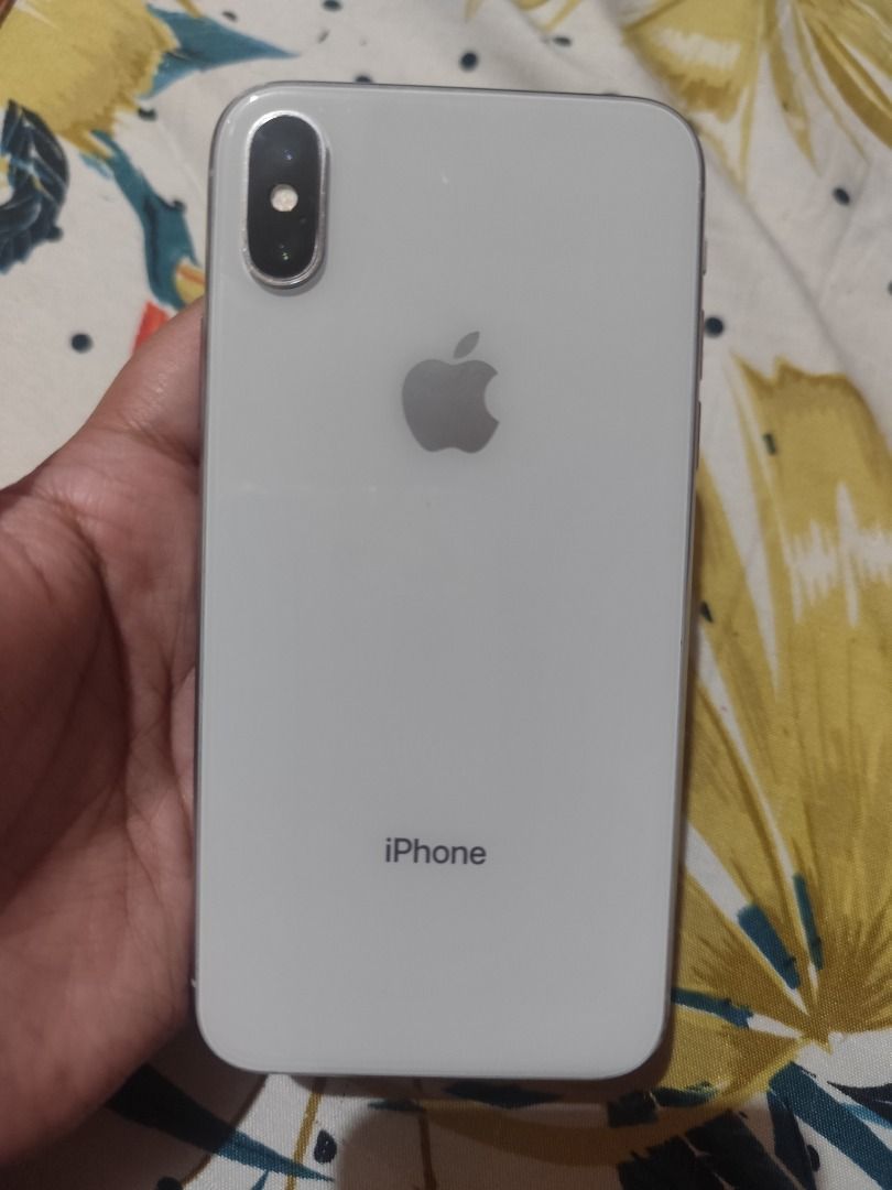Iphone X 📱 (Category: iPhone X Series) located in Caloocan City. Submitted by oddmountain.930c4c (Listing ID 1469094459, Image 2). Description: Selling my personal used iPhone X 📱 - 256GB - No issue / smooth all sides - Openline / any SIM - NTC Certified - Battery Health: 100% - with charger - Unit and case For meetup/pickup only 💌.