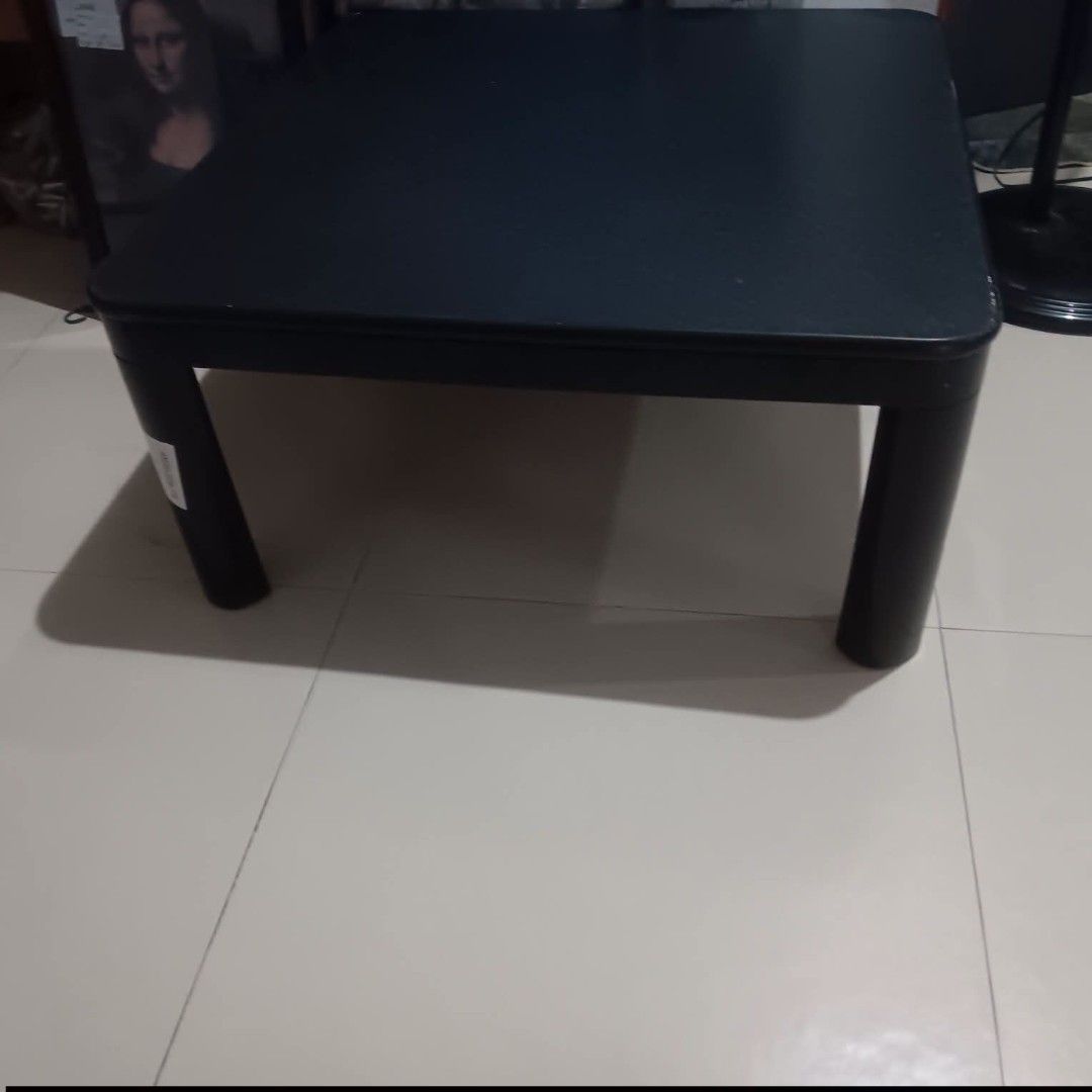 Japan Center Table (Category: Tables & Sets) located in Manila. Submitted by my_japansurplus0818 (Listing ID 1469161092, Image 3). Description: Japan Center Table. Wood Top, Thick Plastic Base/Frame 74cm x 74cm x 36cm.