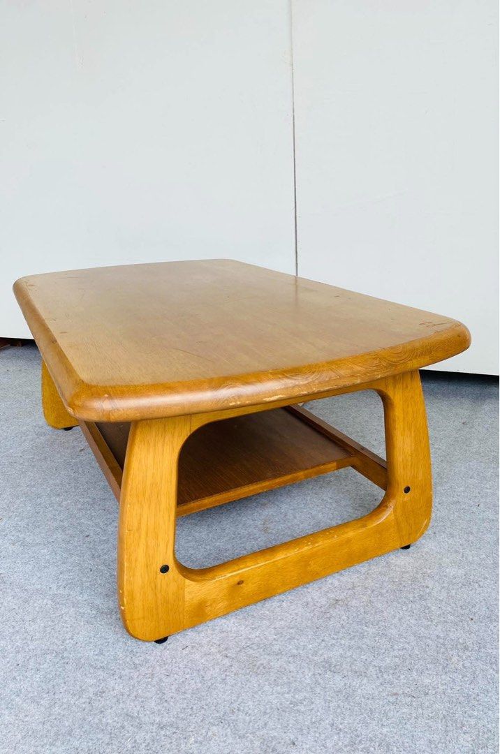 “JAPAN SURPLUS” SOLID WOOD CENTER TABLE (Category: Tables & Sets) located in Manila. Submitted by jerichocal17856 (Listing ID 1468976376, Image 3). Description: “JAPAN SURPLUS” SOLID WOOD CENTER TABLE SIZE: 40L” x 23W” x 17H” inches (AS-IS ITEM) IN GOOD CONDITION.