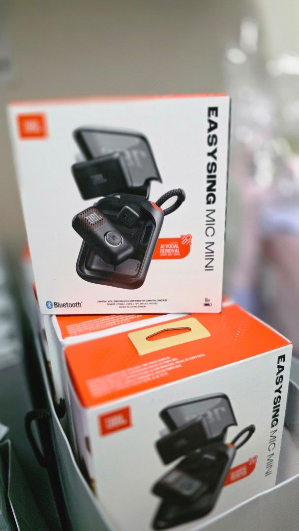 JBL EASYSING MIC MINI BRANDNEW SEALED (Category: Microphones) located in Quezon City. Submitted by violet_08 (Listing ID 1468961293, Image 1). Description: - Brand new & 100% unopened fresh stock - Compact wireless microphone set by JBL - Convenient Bluetooth connectivity - Built-in AI vocal removal feature - Complete set with charging case and receivers included - Ideal for home karaoke, mobile recording, and casual singing fixed price qc area.