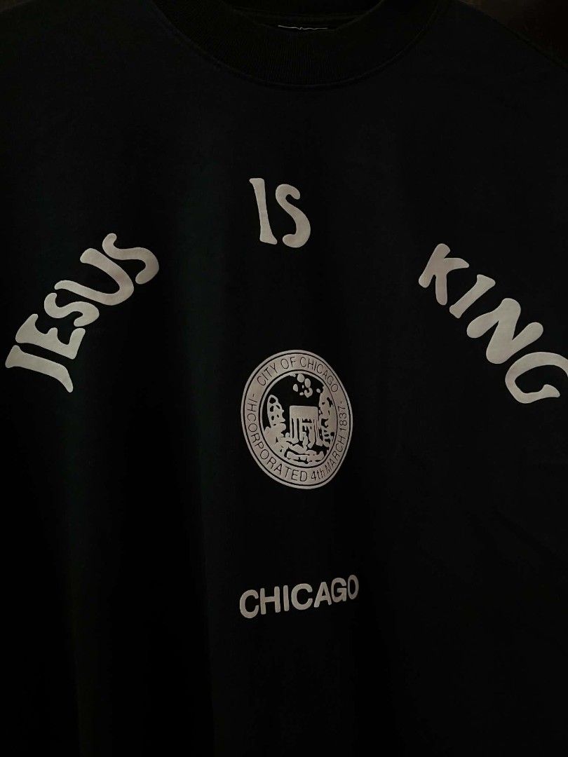 Jesus is king (Category: Tshirts & Polo Shirts ) located in Manila. Submitted by skippypeanut1331 (Listing ID 1468961100, Image 2). Description: 24x27 Excellent Condition Color rate: 9.5/10 No issue.