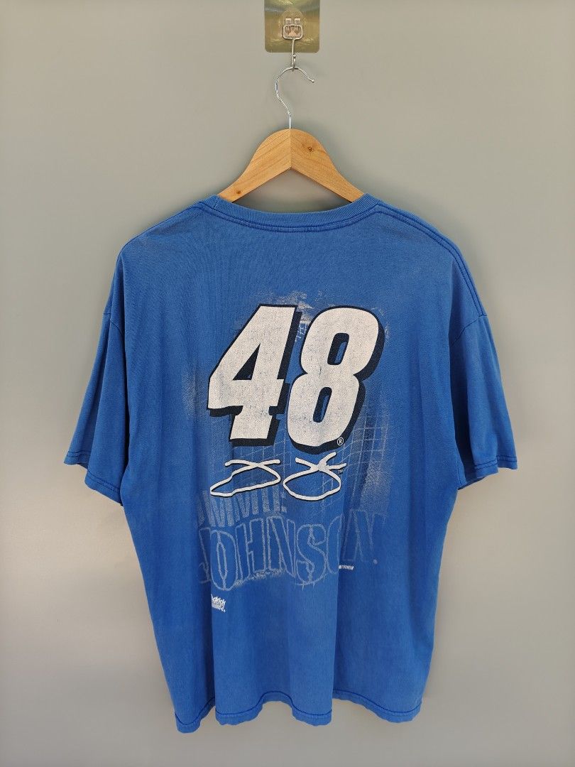 Jimmie Johnson Nascar (Category: Tshirts & Polo Shirts ) located in Alaminos. Submitted by epargne (Listing ID 1468957540, Image 2). Description: ◾Size : XL ◾Dimes : Length"30 , Width"24 ◾GOOD CONDITION! HAIRLINES CRACK ◾WASHED W/ FABCON AND READY TO WEAR 🛒Price : + Shipping fee.