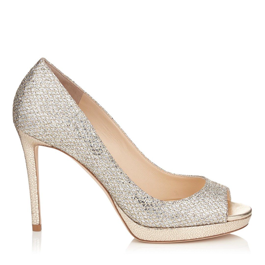 Jimmy Choo Luna Champagne Glitter (Category: Heels) located in Cainta. Submitted by rsshopacc (Listing ID 1468941507, Image 2). Description: Retails for $895 No box Carefully used Nego! Size: 36 Rfs: decluttering.