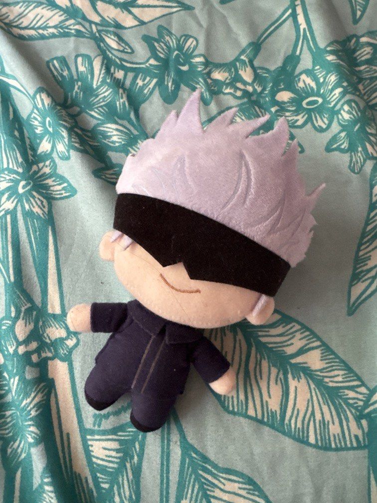 JJK Gojo Satoru Plush (Category: Plushies & Soft Toys) located in Calamba. Submitted by falzones (Listing ID 1468961012, Image 1). Description: No tag but he’s never taken out of the house! Authentic.