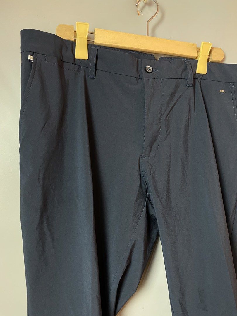 j.lindeberg Pants (Category: Trousers) located in Quezon City. Submitted by loloyz123 (Listing ID 1469097283, Image 3). Description: J.LINDEBERG Pants Condition: Very good Color rate: 10/10 Color: Navy Size: L: 38.5 W:20 inches.