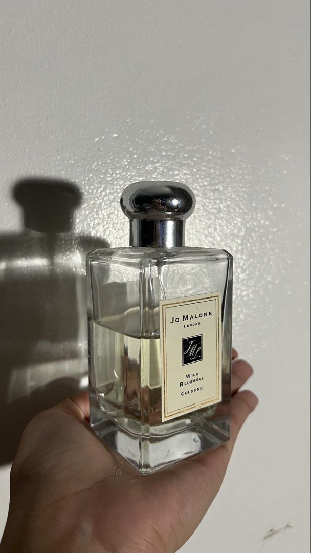 JO MALONE Wild Bluebell (Category: Fragrance & Deodorants) located in Manila. Submitted by iayo.15 (Listing ID 1469082714, Image 2). Description: Authentic jo malone, I bought this in dubai. 100 ml bottle but approximately 60 ml nalang natitira. No box. Orig retail price for 100 ml: 7,450 .