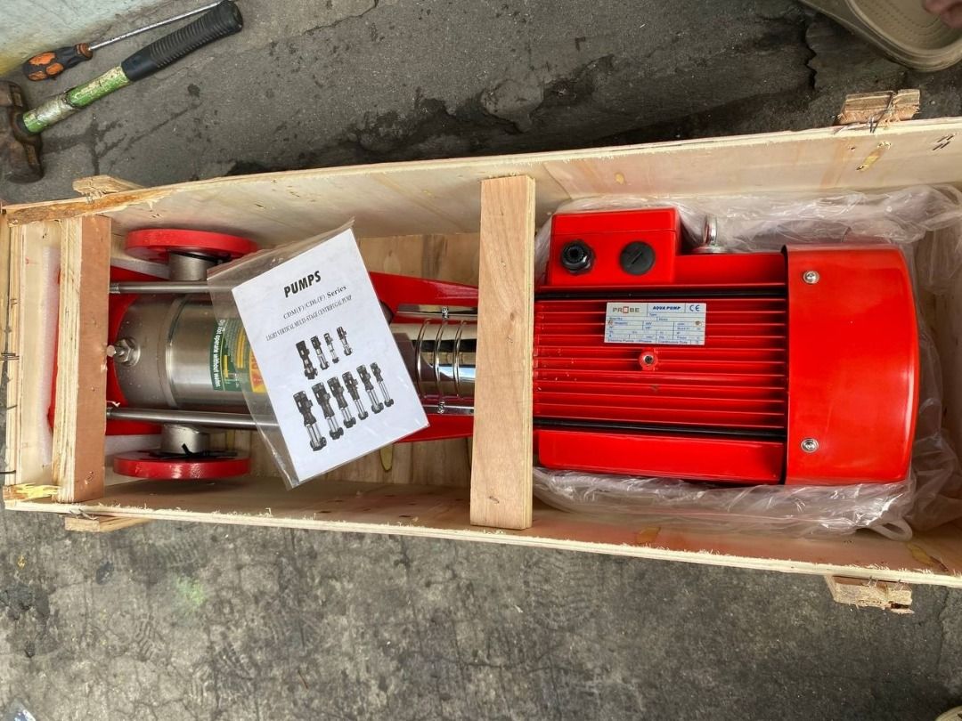 JOCKEY PUMP WITH CONTROL PANEL 3HP / Single phase / 220V (Category: Home Improvement Tools & Accessories) located in Manila. Submitted by 09171479278_elsie. (Listing ID 1468987954, Image 2). Description: JOCKEY PUMP WITH CONTROL PANEL 3HP / Single phase / 220V.