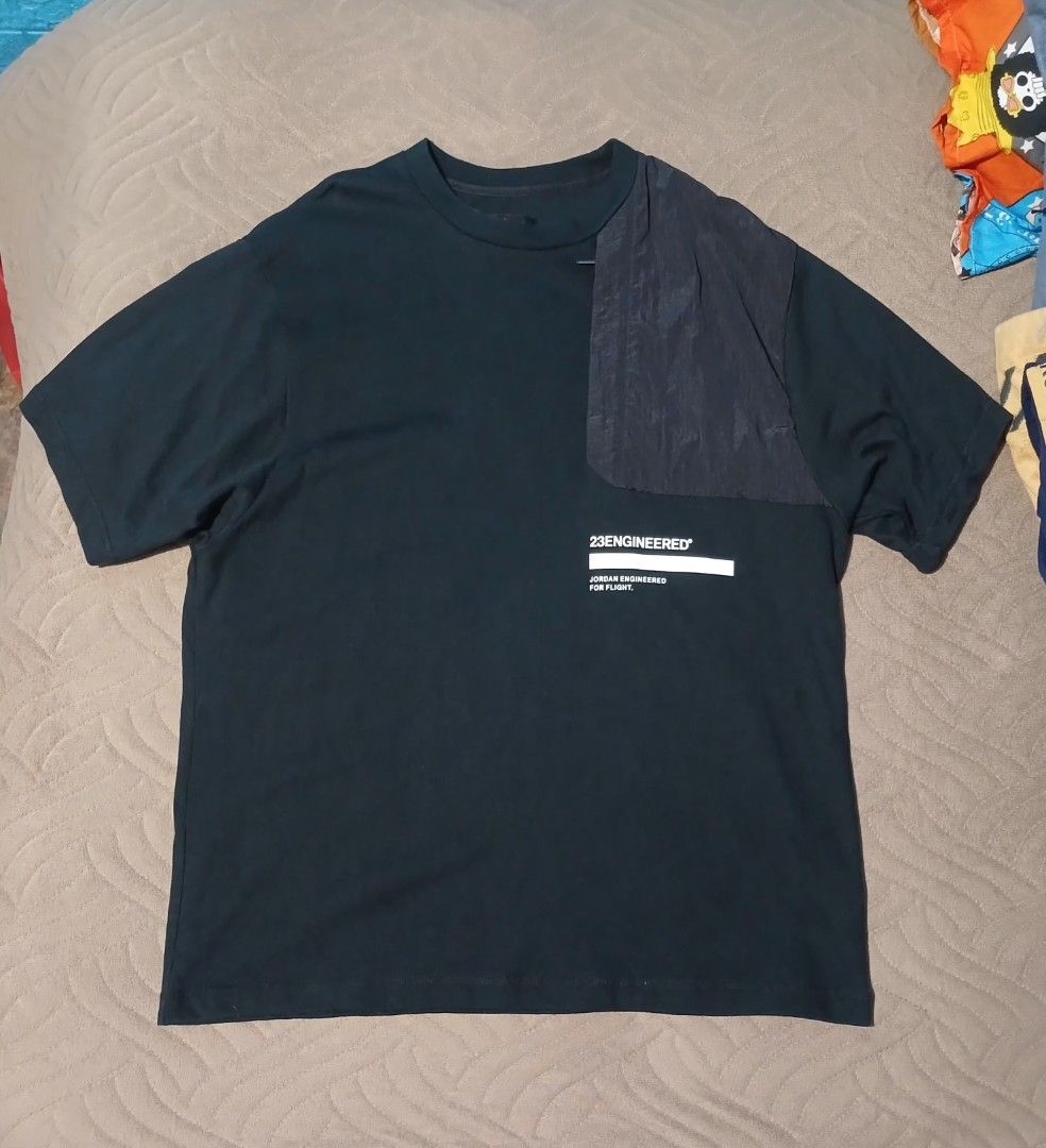 🔥Jordan🔥 (Category: Activewear) located in Cadiz. Submitted by jcthrifting (Listing ID 1469015740, Image 1). Description: 🔥Jordan🔥 Air Jordan Engineered Athleisure Casual Sports Round Neck 👕 Authentic✅️ 2XL on tag 23W×29.5L black na black pa excellent no issue 📩.